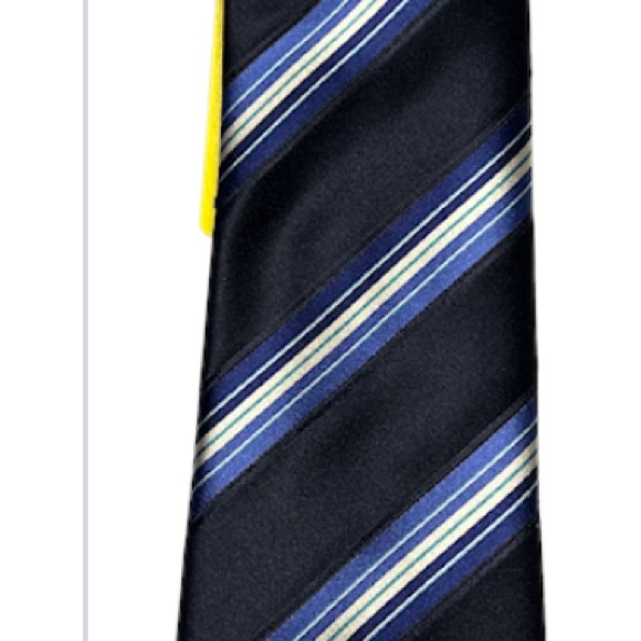 COPY - Brioni Men’s Silk Tie Made in Italy Blue - Picture 2 of 3